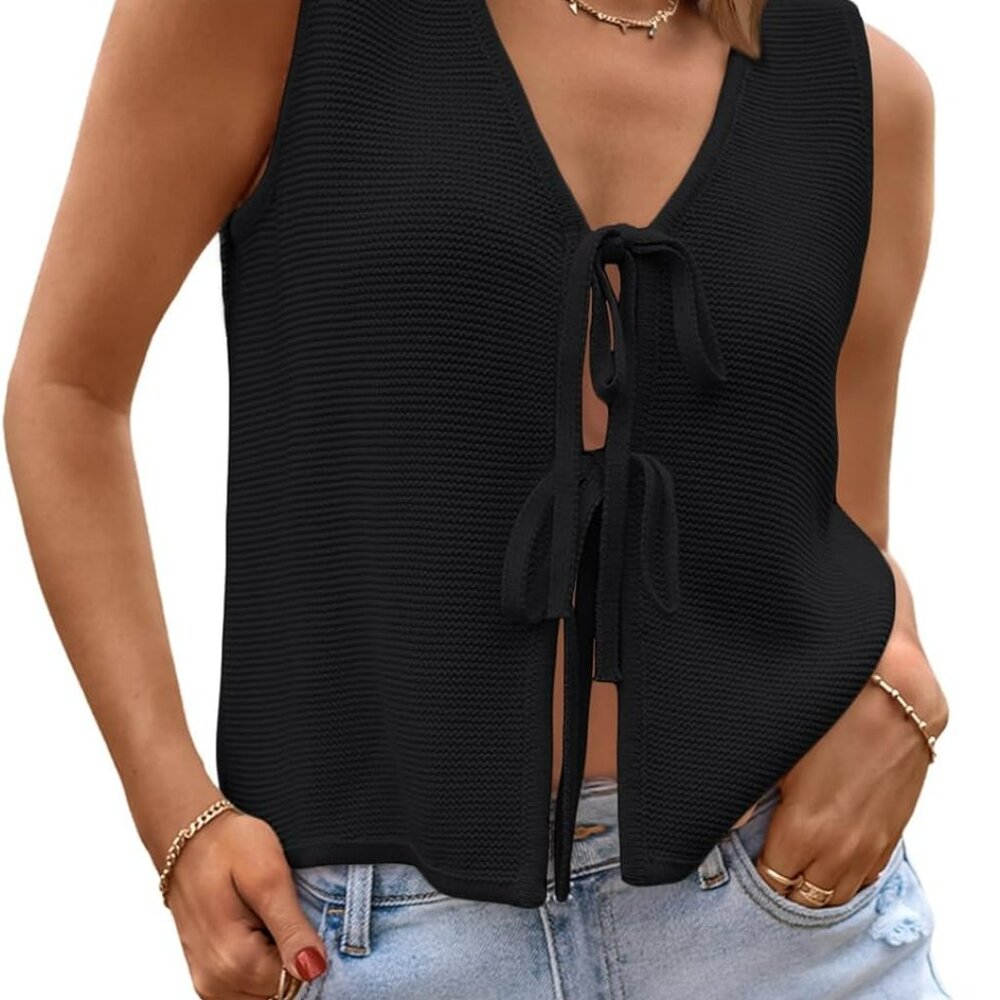 Womens Crochet Tops Ladies Summer Vacation Outfits Beach Fashion Tank Y2k 2025 C